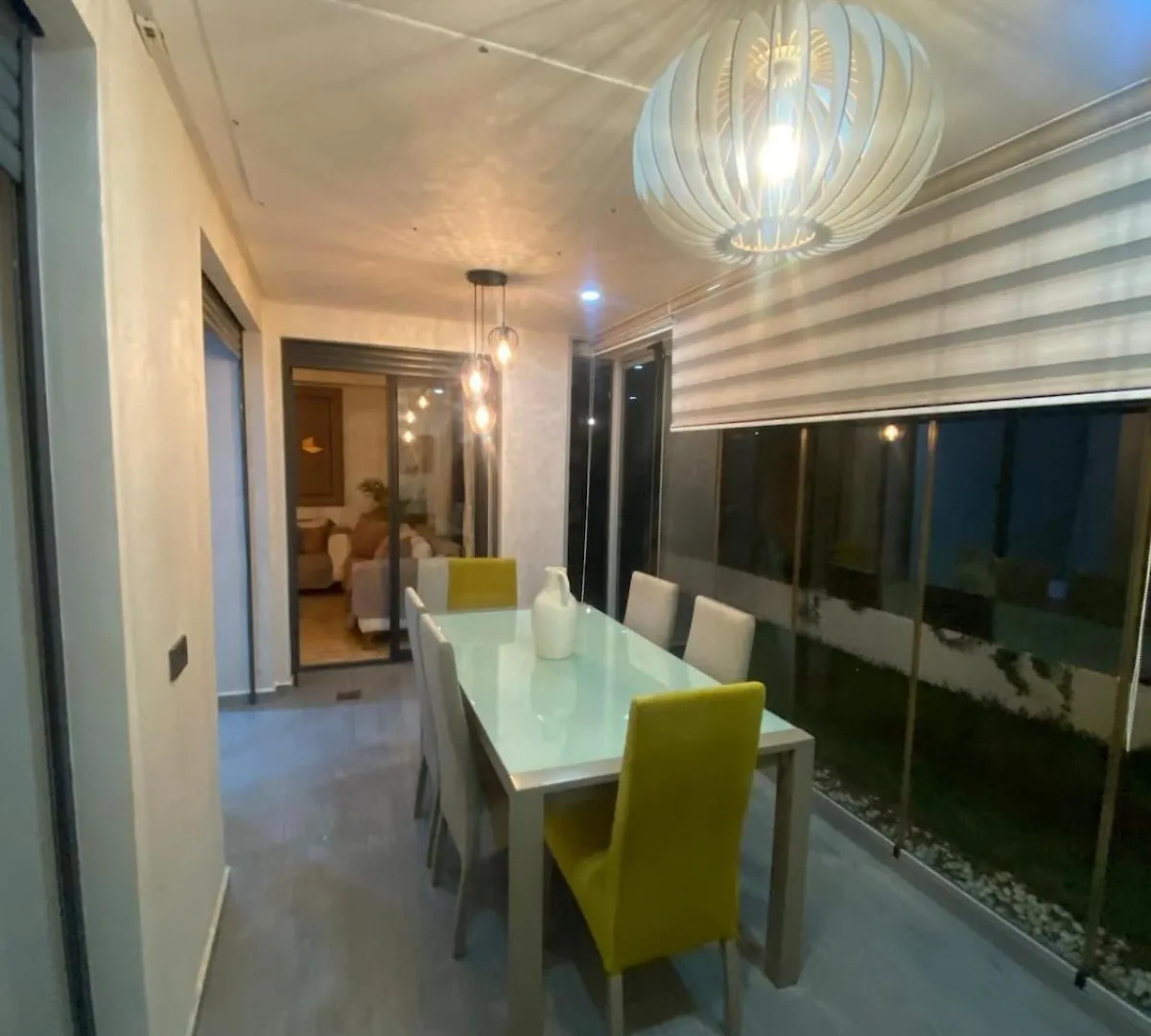 Ferienwohnung Joli Rez-De-Jardin Avec Piscine Privative A Dar Bouazza Casablanca Apartment