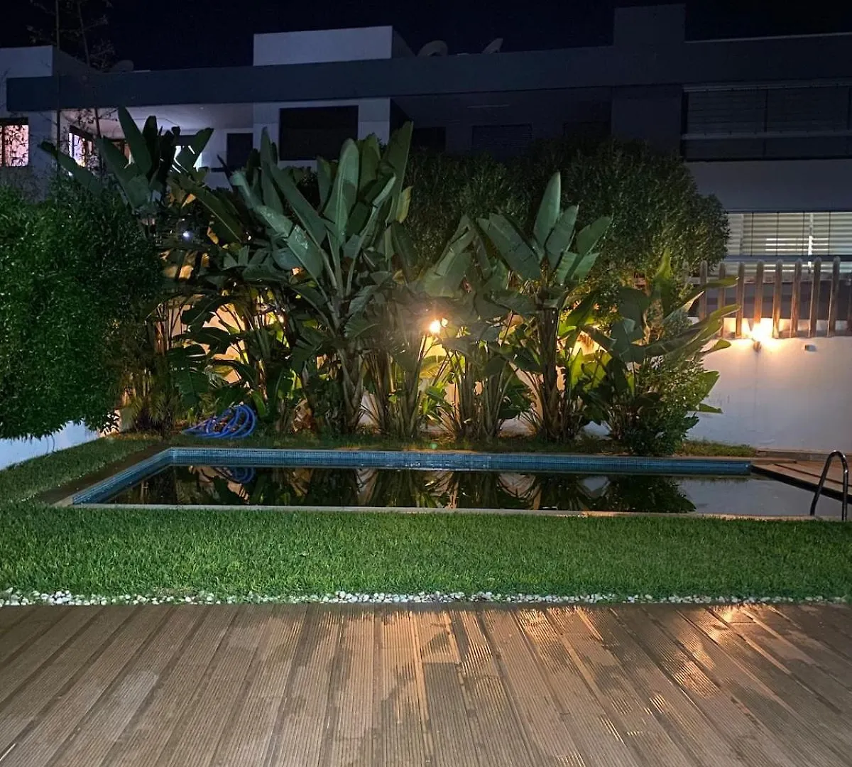 Ferienwohnung Joli Rez-De-Jardin Avec Piscine Privative A Dar Bouazza Casablanca Apartment