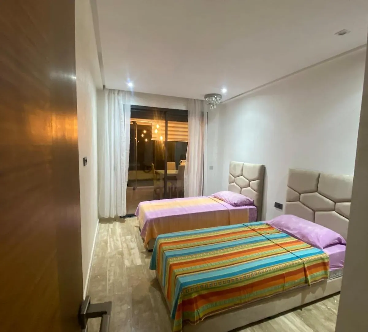Apartment Ferienwohnung Joli Rez-De-Jardin Avec Piscine Privative A Dar Bouazza Casablanca Marokko