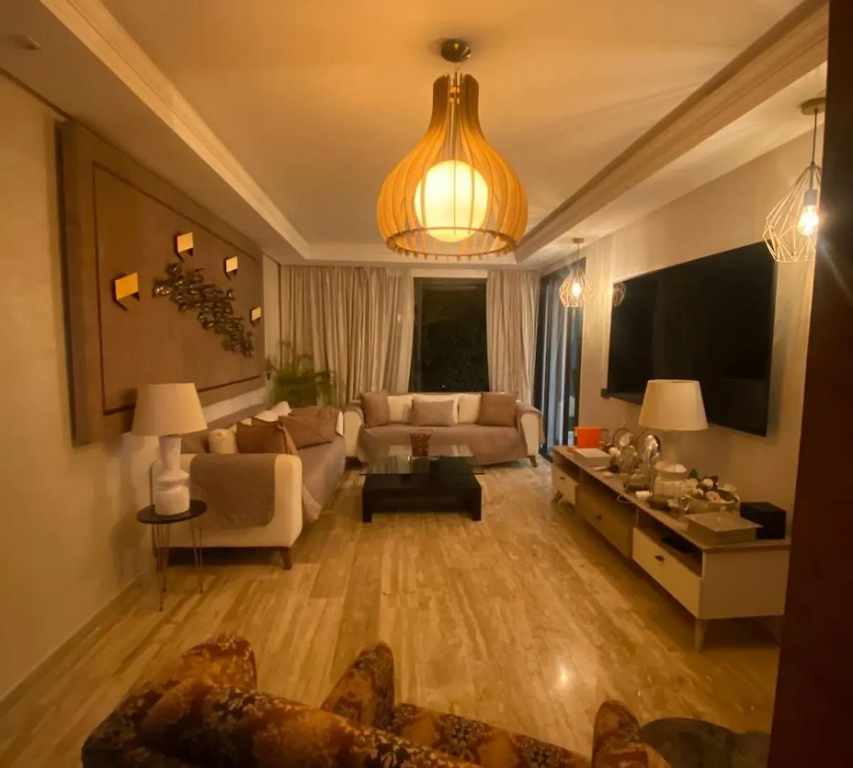 Ferienwohnung Joli Rez-De-Jardin Avec Piscine Privative A Dar Bouazza Casablanca