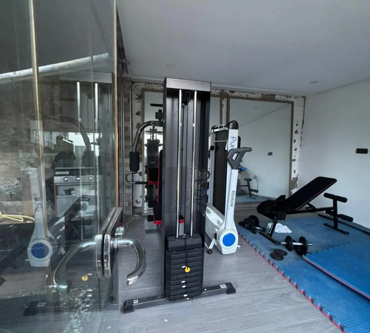 Ferienwohnung Joli Rez-De-Jardin Avec Piscine Privative A Dar Bouazza Casablanca Marokko